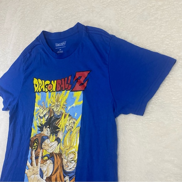 Dragon Ball Z Tee Shirt Blue Size Small Graphic Print - Picture 2 of 11